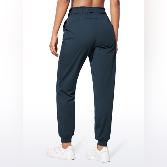 Stretch High Waisted Pockets Joggers 28" - Picture 2 of 8